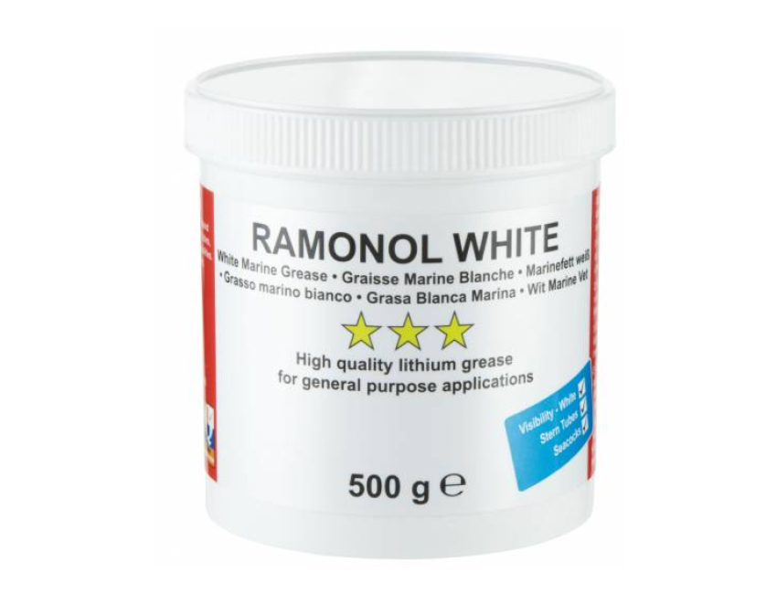 Ramonol White Lithium Grease 500g Tub 68213 Oils, Greases